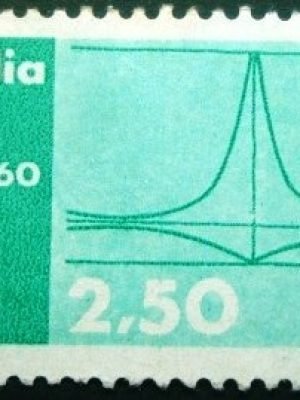 Selo postal do Brasil de 1960 Alvorada - C 449 U