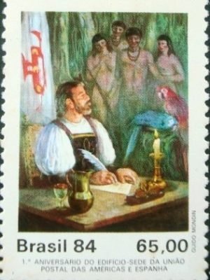 Selo postal COMEMORATIVO do Brasil de 1984 - C 1398 N