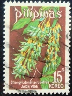 Selo postal da Filipinas de 1975 Jade Vine