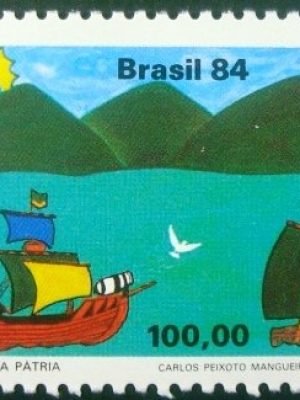 Selo postal COMEMORATIVO do Brasil de 1984 - C 1414 M