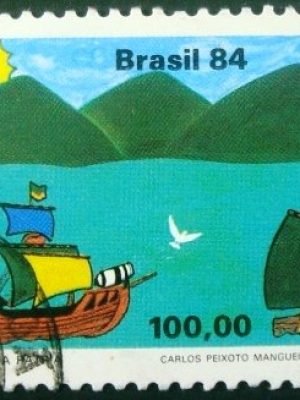 Selo postal COMEMORATIVO do Brasil de 1984 - C 1414 U