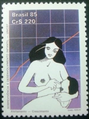 Selo postal COMEMORATIVO do Brasil de 1985 - C 1465 M