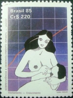 Selo postal COMEMORATIVO do Brasil de 1985 - C 1465 N