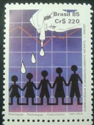 Selo postal COMEMORATIVO do Brasil de 1985 - C 1466 M