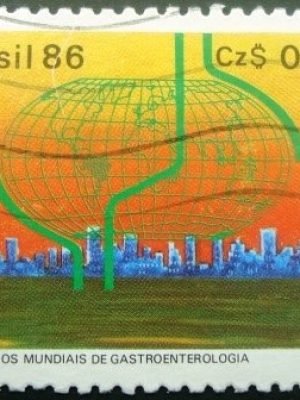 Selo postal COMEMORATIVO do Brasil de 1986 - C 1520 U