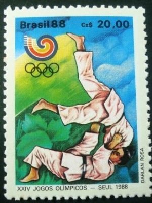 Selo postal COMEMORATIVO do Brasil de 1988 - C 1590 M