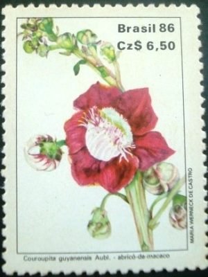 Selo postal COMEMORATIVO do Brasil de 1986 - C 1524 N