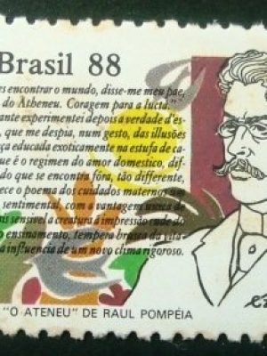 Selo postal COMEMORATIVO do Brasil de 1988 - C 1601 N