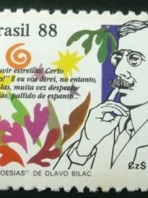 Selo postal COMEMORATIVO do Brasil de 1988 - C 1602 N