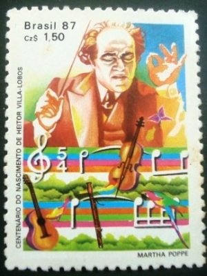 Selo postal COMEMORATIVO do Brasil de 1986 - C 1543 N