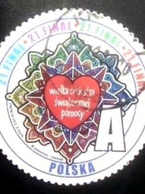 Selo postal da Polônia de 2013 Orchestra of Christmas Charity