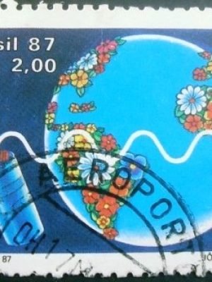 Selo postal COMEMORATIVO do Brasil de 1986 - C 1547 U