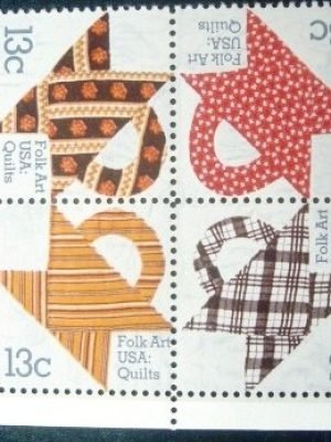 Série de selos postais dos Estados Unidos de 1978 Quilts