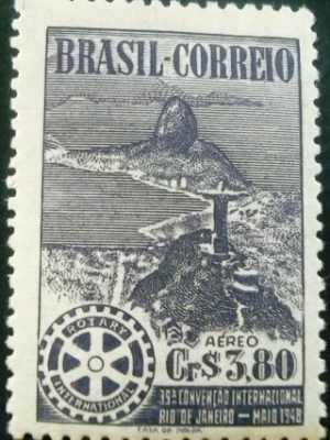 Selo postal AÉREO do Brasil de 1948 - A 64 M