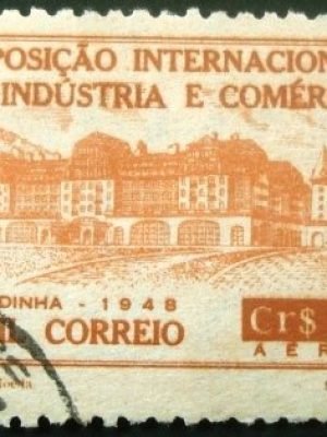 Selo postal AÉREO do Brasil de 1948 - A 65 U