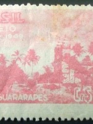 Selo postal AÉREO do Brasil de 1949 - A 71 N