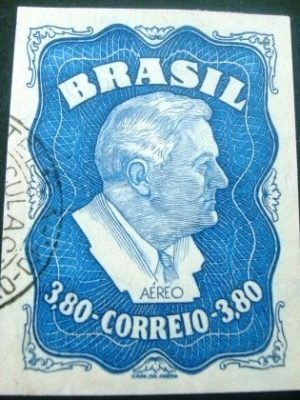 Selo postal do Brasil de 1949 Roosevelt - A 73 N1D