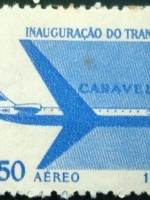 Selo postal Aéreo de 1959 Caravelle - A 89 N