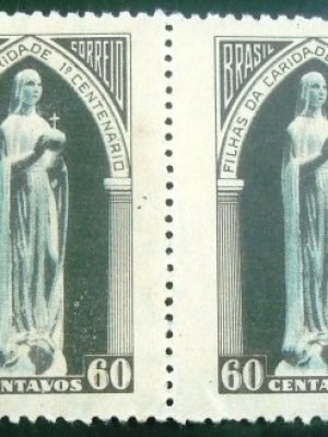 Par de selos postais COMEMORATIVOS do Brasil 1950 - C 252 N