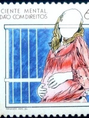 Selo postal de Portugal de 1979 Pregnant Woman - 1430 U