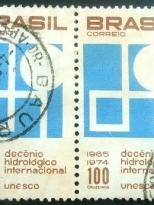 Par de selos COMEMORATIVOS do Brasil de 1966 - C 550 U