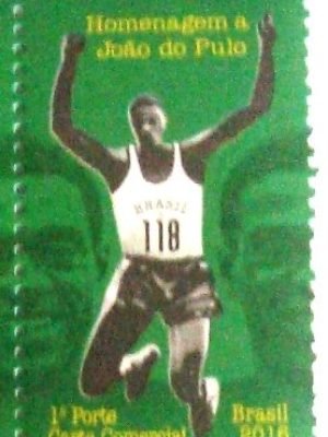 Selo postal do Brasil de 2016 Tributo ao João do Pulo