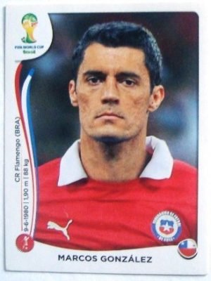 Figurinha 149 - Marcos Andrés González Salazar - Zagueiro