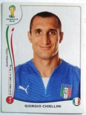 Figurinha 322 - Giorgio Chiellini - Zagueiro