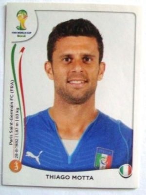 Figurinha 325 - Thiago Motta - Volante