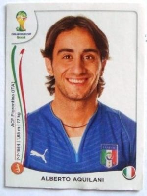 Figurinha 328 X - Alberto Aquilani - Meio campista