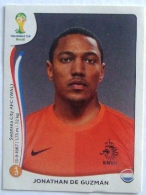 Figurinha nº 138 - Jonathan Alexander de Guzmán - Volante