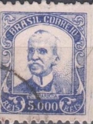 Selo postal do Brasil de 1938 Ruy Barbosa