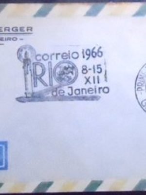 Envelope Comemorativo de 1967 Natal
