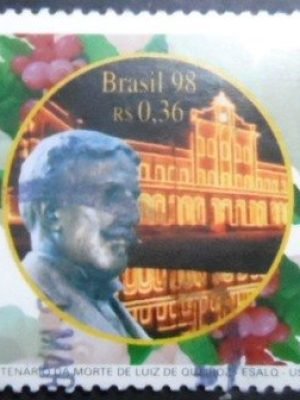 Selo postal Comemorativo do Brasil de 1998 - C 2141 N