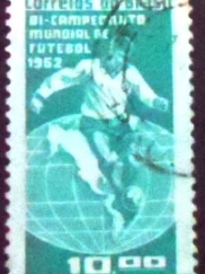 Selo postal Comemorativo do Brasil de 1963 - C 0483 U
