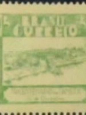 Selo postal do Brasil de 1936 Tricentenário Cametá 300 N