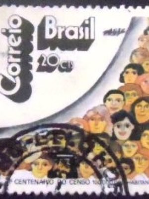 Selo postal COMEMORATIVO do BRASIL de 1972 - C 760 U