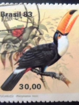 Selo postal do Brasil de 1983 Tucanuçu