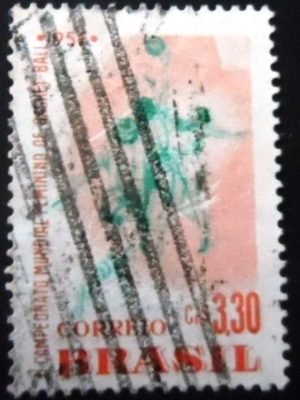 Selo postal Comemorativo do Brasil de 1957 - C 393A U