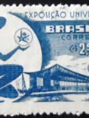 Selo postal de 1958 Exposição Bruxelas - C 405 U