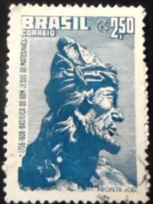 Selo postal do Brasil de 1958 Basílica Bom Jesus