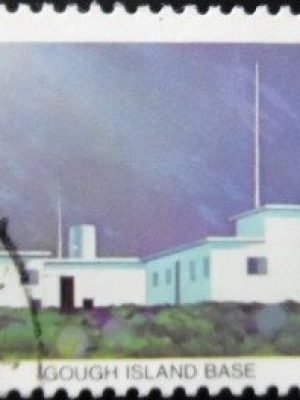 Selo postal da África do Sul de 1983 Gough island