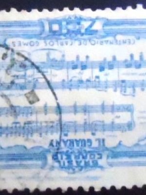 Selo postal comemorativo do Brasil de 1936 C 108 U