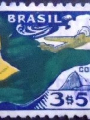 Selo postal AÉREO do Brasil de 1933 - A 31 U