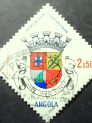 Selo postal de Angola de 1963 Moçamedes