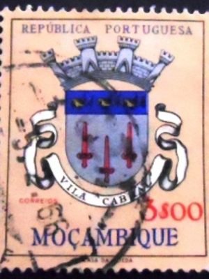 Selo postal de Moçambique de 1961 Vila Cabral U