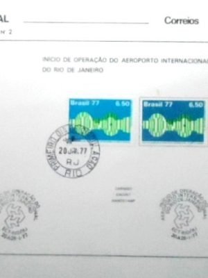 Edital de Lançamento nº 2 de 1977 SELADO Aeroporto Rio de Janeiro