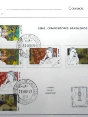 Edital de Lançamento 7 de 1977 Compositores Brasileiros 454
