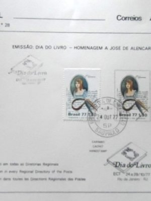 Edital de Lançamento 27 de 1977 José de Alencar