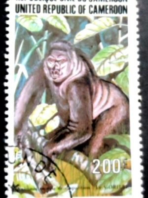 Selo postal de Camarões de 1983 Gorilla